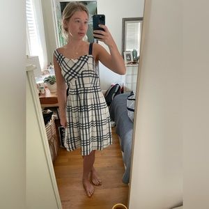 Moulinette Soeurs Anthropologie Women’s Rope Braid Pattern Asymmetrical Dress